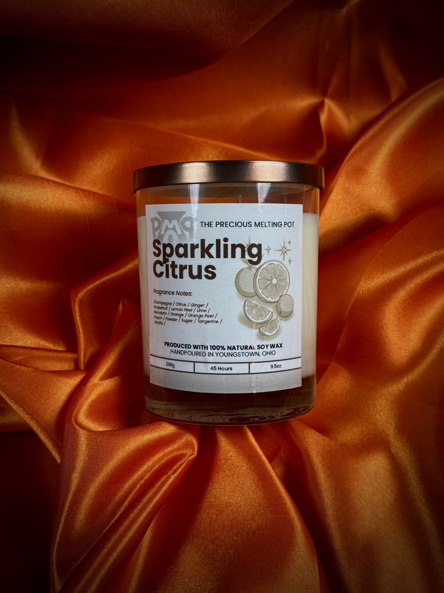 Sparkling Citrus - 9.5 oz Candle