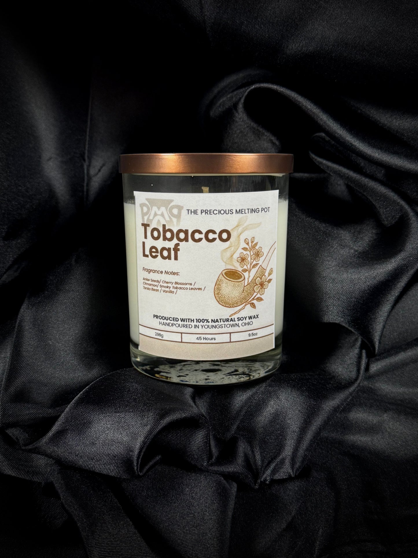 Tobacco Leaf - 9.5oz Candle