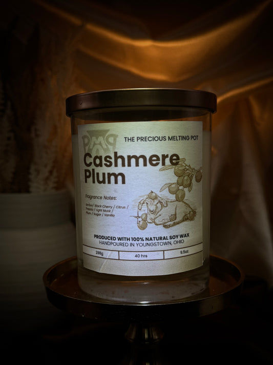 Cashmere Plum - 9.5oz Candle