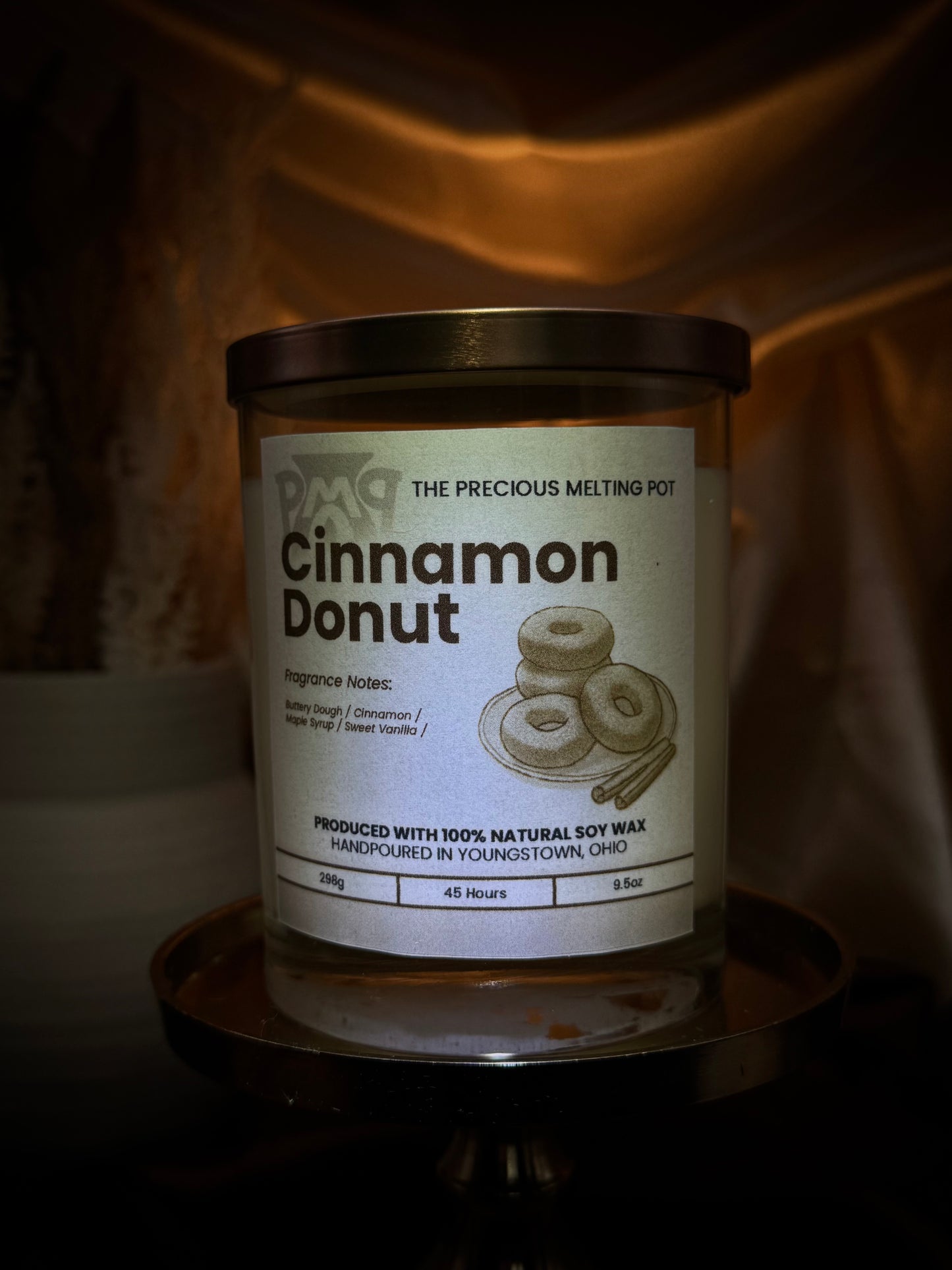 Cinnamon Donut - 9.5oz Candle