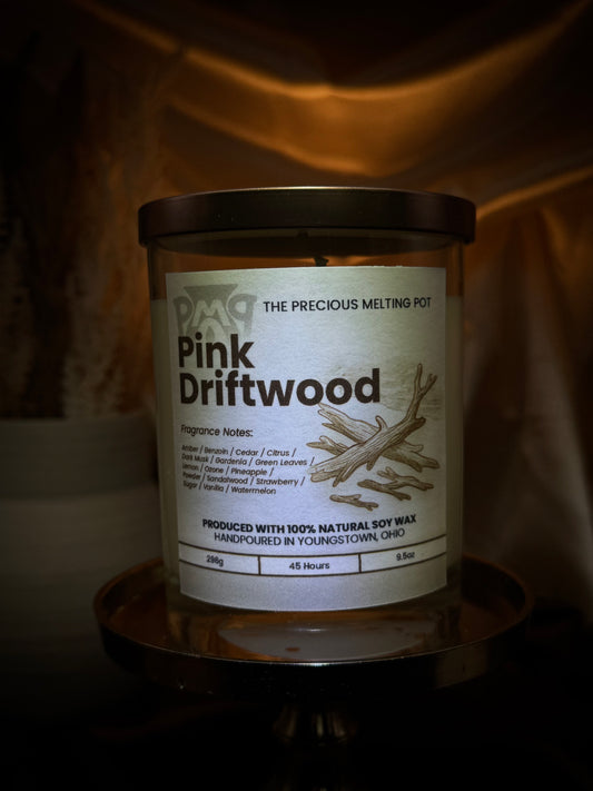 Pink Driftwood - 9.5oz Candle
